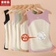 German velvet -warm vest female interior in winter plus velvet thick stomach, no trace, heat, heat, basewear cotton vest hanging