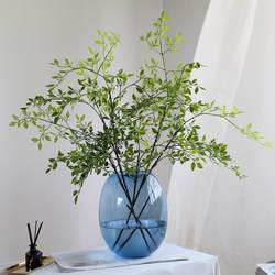 Artificial Flowers, Fake Flower Arrangements, Living Room Trendy Bouquets, Bean Leaves, Asparagus Fern, Artificial Green Plants, Fake Plant Decorations