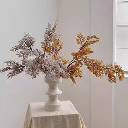 Simulated foam rime floral mist flower model room entrance table decoration flower arrangement fake flowers dried grass ornaments