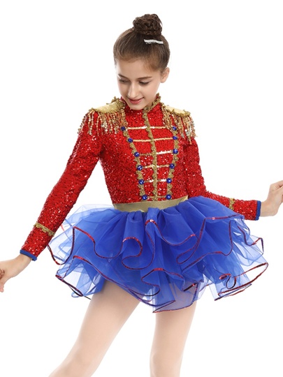 ダンスエリートくるみ割り人形バレエ衣装 - 軍楽隊ロールプレイ