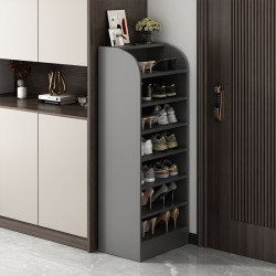 Simple Shoe Rack for Home Use at the Doorway, Multi-Layer Storage Solution, Space-Saving, Corner Shelf, Small Shoe Rack, Dustproof