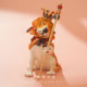 A Dog King Handmade Enamel Jewelry Box Small 2024 Red New Year Christmas Birthday Gift Portable Ornament