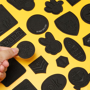 
Self-adhesive black down jacket patch patch, jacket hole, mark-free repair patch, clothing pants repair patch patch