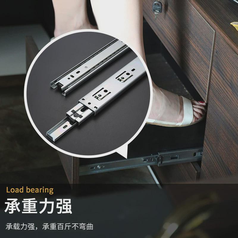 关于抽屉滑轨三节轨安装要点​的信息
