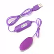 USB强力震动单头跳蛋G点刺激高潮静音防水震蛋女用自慰器情趣用品