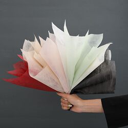 Milk Cotton Flower Bouquet Wrapping Paper, Flower Wrapping Paper, Extractable Cotton Paper, Floral Lining Paper, Creative Materials and Supplies