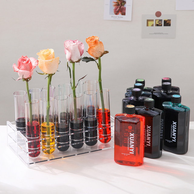 Flower shop special flower absorbent bouquet dye tulip dye absorbent