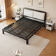 Bed 1.8 meters iron bed iron bed thickened reinforced double bed 1.5 single Nordic Internet celebrity modern simple iron frame bed
