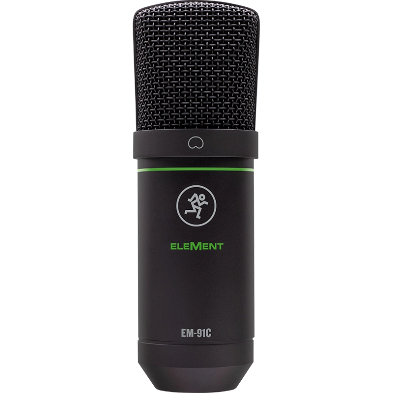 USB電容麦克风 Runningman EM-91C 直播K歌电容麦克风麦克风与声卡套装适用录音