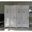 vách panel ngăn phòng Màn hình Trung Quốc vách ngăn vải gấp di động phòng khách phòng ngủ lối vào hiện đại đơn giản khách sạn văn phòng gấp màn hình tấm vách ngăn vách ngăn nhựa nano 
