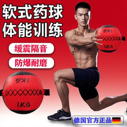 German Soft Medicine Ball for Physical Training, Fitness Wall Ball, Ground Smashing Gravity Ball, Core Strength Weighted Ball, Tennis Elastic Ball