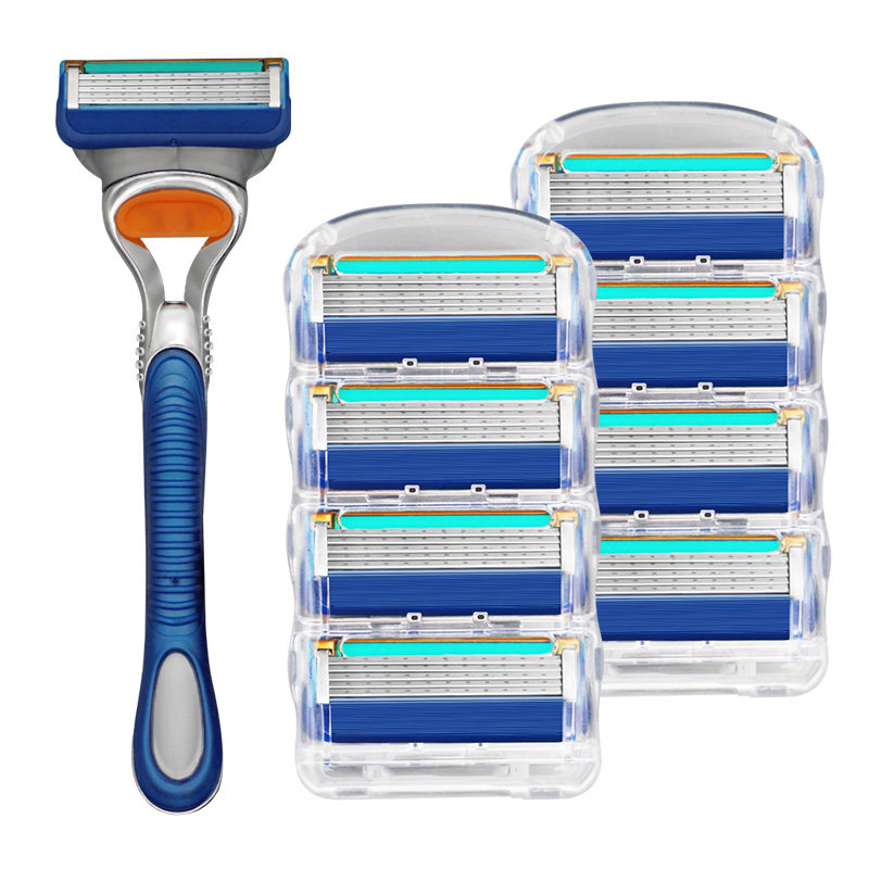 유니버설 독일 GEELY 5 층 수동 면도날 남성용 5 층 수동 면도날 5 수염 면도기 수염-