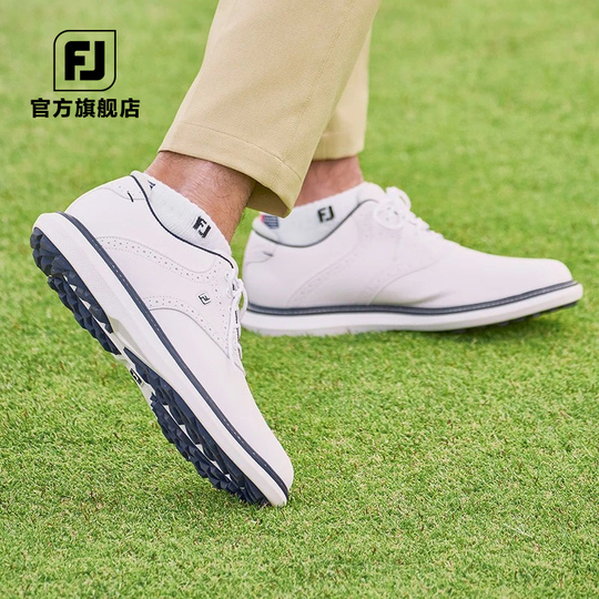 フットジョイ] Traditions #57903 White FootJoy Traditions Saddle