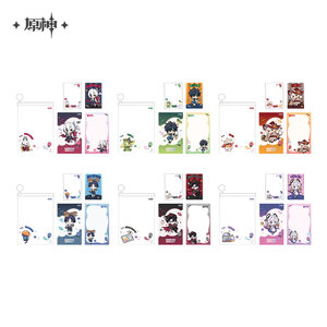[Official Genshin] Night Fantasy Series Stationery Set Genshin