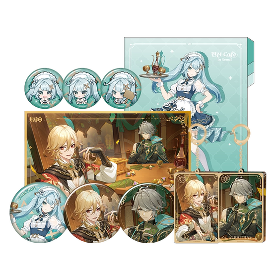 [Original God Official] Offline Store Series Late Lushan Elhersen Carve Genshin
