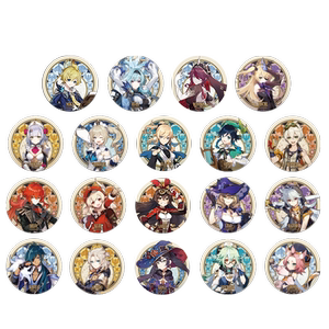 [Genshin Impact Official] Mond City Theme Series Character Badge Wendy Corey Abedo Genshin