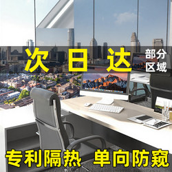 High-End Glass Stickers for Cars, Same Style as Car Window Tint, Sun Protection and Heat Insulation Film, One-Way Perspective, Single-Sided Light Transmission, See Outside but Not Inside