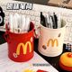 McDonald cute creative pen holder retro high-value personalized ornaments student desktop office stationery storage box