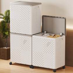 Extra-Large Thickened Storage Box for Home Use, Large Capacity for Clothes, Toys, Storage of Clothing, Quilts, Organizing Books, and Snack Baskets