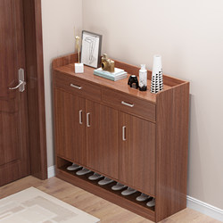 Simple Large-Capacity Shoe Rack for Home Entrance, Economical Entryway Cabinet, Stylish Multi-Layer Dust-Proof Storage Solution