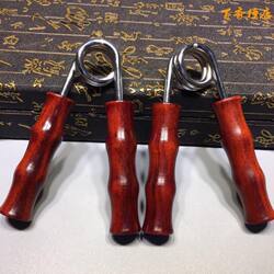 Chicken Wing Wood Grip Strengthener, Purple Sandalwood Ebony Hand Massager, Fitness Stress Relief Equipment, Wooden Massager