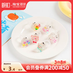 Wanding children's fun luminous ring little girl rabbit flower bear luminous ring princess toy
