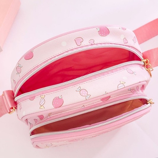Hello Kitty Cat Diagonal Bag Girls' Shoulder Bag