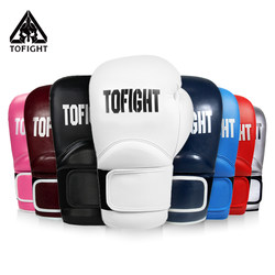 Tofight Boxing Professional Gloves for Adults, Breathable Training Equipment for Punching Bags