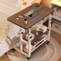 Bedside Table, Movable Adjustable Computer Desk, Home Laptop Stand, Reading Desk, Bedroom Lazy Table, Small Writing Desk, Office Essential, Living Room Sofa Side Table, Student Reading Desk