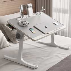 Foldable Laptop Table for Bed, Windowsill Floor Table, Children's Study Table, Writing Desk, Reading Desk, Simple Home Office Desk, Dormitory Upper Bunk Small Desk, Bedside Small Table