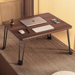 Bai Pu Foldable Bed Table for Laptops, Bedroom Bay Window Table, Lazy Bed Table, Student Dormitory Study Table, Writing Desk, Baby Reading Tool, Multifunctional Reading Desk