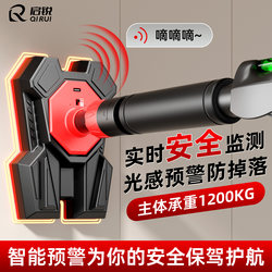 Horizontal Bar Indoor Home Pull-Up Device, No-Drill Wall-Mounted Single Bar for Teenagers, Family Door-Mounted Pull-Up Bar for Fitness, Men