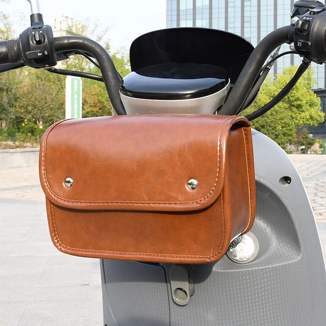 Electric car hanging bag battery car hanging bag waterproof front bag stuff storage artifact rear storage bag storage bag