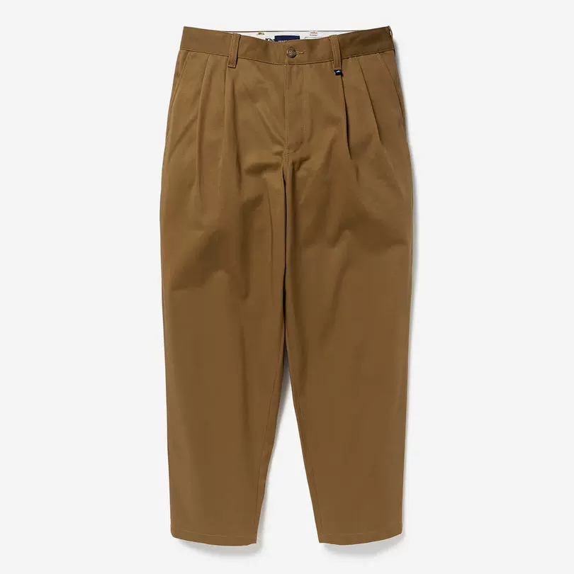 DESCENDANT DC-3 ORGANIC COTTON TWILL TROUSERS 纯色休闲裤23AW-Taobao