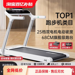 Treadmill for Home Use, Small Foldable Smart Walking Machine, Gym Silent Indoor Electric Climbing Machine
