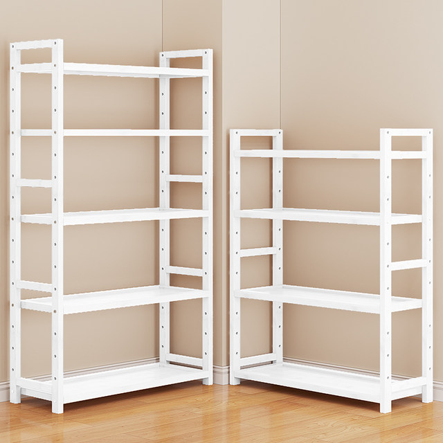 Storage rack simple multi-layer storage shelf bookshelf floor-standing ...