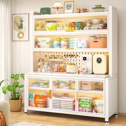 Household Baby Feeding Table Storage Cabinet Shelf Baby New Model Miscellaneous Cabinet Multi-Layer Storage Cabinet Children's Wardrobe