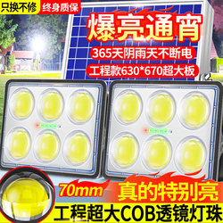 2025 New Solar Outdoor Lights for Home Courtyard, One-To-Two Floodlights, Super Bright Rural Square Lighting Street Lights