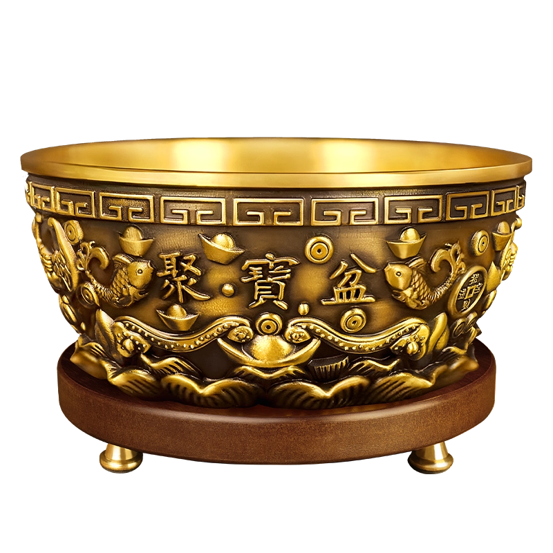 銅細工 聚宝盆 置物 招米 聚米 大盆 工芸品 装飾品 美術品 銅細工 聚宝盆 置物 招米 聚米 大盆 工芸品 装飾品 美術品