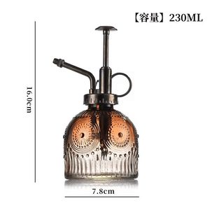 
Senfu retro household flower watering glass watering can succulent gardening small flower watering pot household press disinfection watering pot