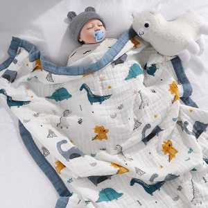 
Children's bath towels, six-layer gauze, children's quilt cover, blanket, kindergarten autumn and winter baby towels, quilts, baby supplies, pure cotton
