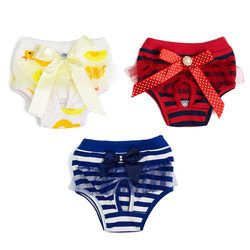 Pet menstrual pants cute and sweet princess style