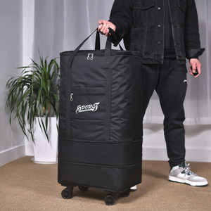 
Universal wheel large capacity duffle bag push and pull travel bag 158 air consignment bag moving abroad to install quilt bag