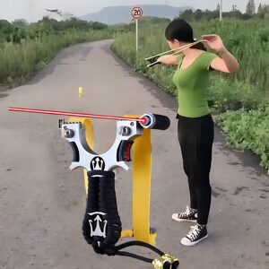 New slingshot for adults, new competition flat rubber bands, high precision elasticity, high power, accurate and genuine elastic workers