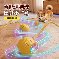 Dog Toy Ball That Is Resistant to Chewing and Grinding Teeth, a Self-Entertainment Tool That Can'T Be Chewed to Pieces, a Gadget That Consumes Energy, and an Electric Toy Ball for Cats