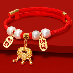 Cat Collar Necklace Pet Accessories Special Bell for Kittens, Dogs, and Rabbits Silent New Year Neck Longevity Lock