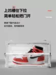 Kiến Hộp Hộp Đựng Giày Có Thể Gập Lại Điều Khiển Giọng Nói Thông Minh Giày Sneaker Tủ Trong Suốt Hộp Bảo Quản Giày Ánh Sáng Sang Trọng Dạ Quang Giày 