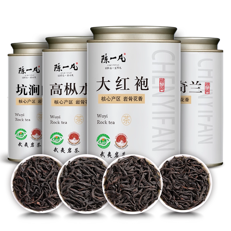 陈一凡武夷岩茶500g特级乌龙茶叶正岩大红袍水仙肉桂奇兰四大岩