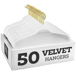 Velvet Clothes hangers for Coats Pants Dress Home Closet