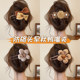Autumn and winter flower duckbill hair clip women's 2025 new high-end hair grab clip back of the head one-word clip headwear